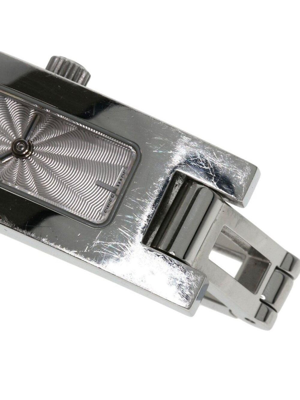 Gucci Square Face Watch SS - Picture 12 of 15